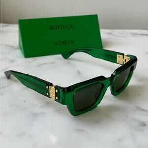 NEW Bottega Veneta BV1230S Sunglasses in Green $775